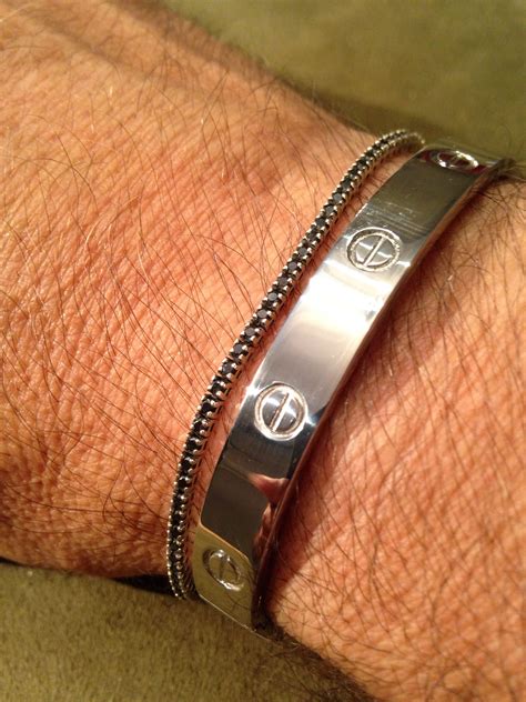 pulseras cartier para hombre.